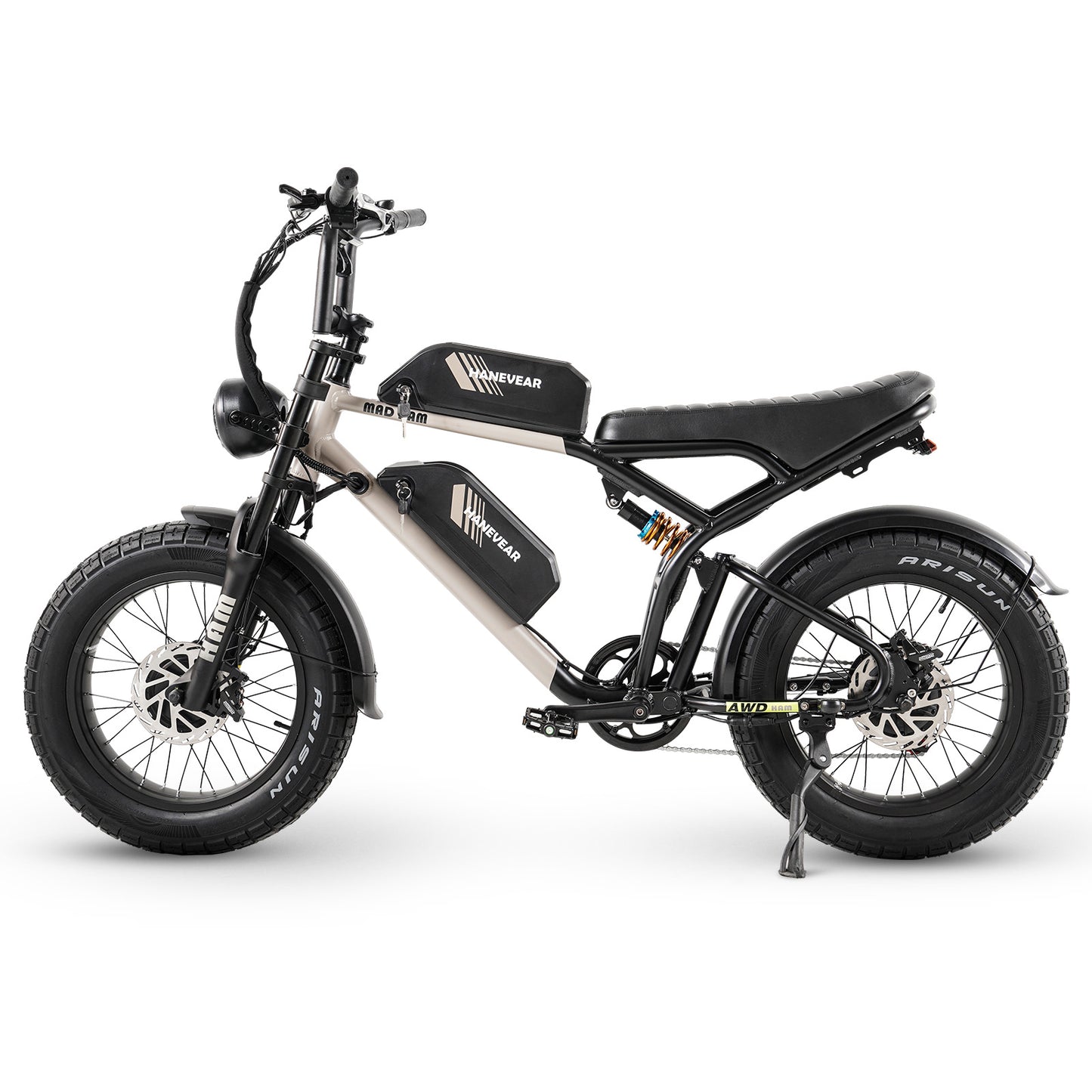 Dual Motor | Dual Battery E-Bike for Adults - Ham