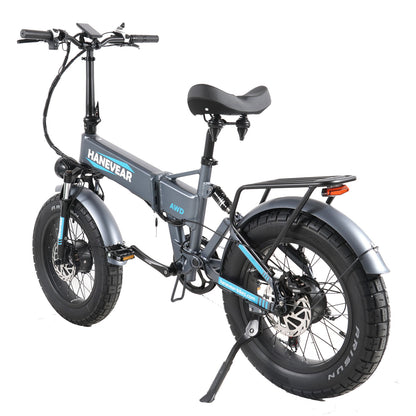 HANEVEAR H100 Dual Motor Electric Bike 20Ah 1500W AWD E-Bike