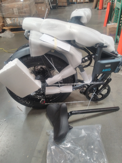 Used electric bike-Gray